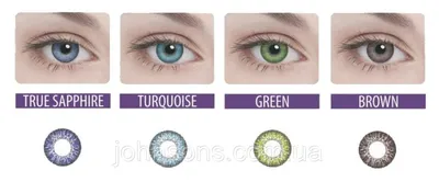 Купить цветные контактные линзы для глаз с диоптриями и без Украина| Диво  оптика