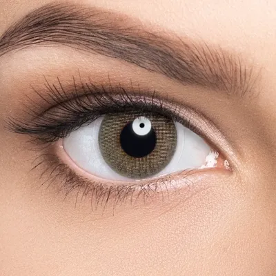 Цветные контактные линзы MILL CREEK, линзы большого диаметра для  близорукости с диоптриями, увеличивающие яркие косметические силовые линзы  для макияжа глаз | AliExpress