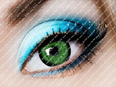 Линзы для глаз цветные голубые. хорошее перекрытие своего цвета — цена 534  грн в каталоге Линзы ✓ Купить товары для красоты и здоровья по доступной  цене на Шафе | Украина #109162911