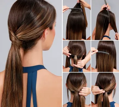 15 простых причесок для девочки (фото) | Cute bun hairstyles, Hair bun  tutorial, Curly hair styles easy