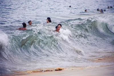 Люди на пляже (58 фото) »