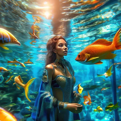 Водолаз людей Selfie под водой с стороной потехи счастливой в море Стоковое  Изображение - изображение насчитывающей персона, люди: 108358655