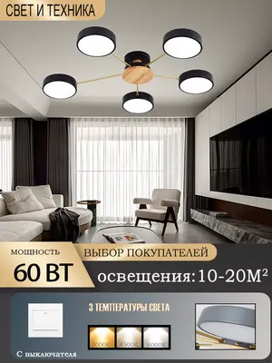 Светодиодная люстра LED Потолочный светильник 8024