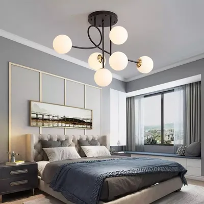 Люстра в спальне: уютное освещение | Блог о дизайне интерьера OneAndHome
