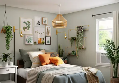 Современная люстра в стиле минимализма, скандинавский креативный дизайн,  прикроватные светильники для спальни - купить по низкой цене в  интернет-магазине OZON (459046300)
