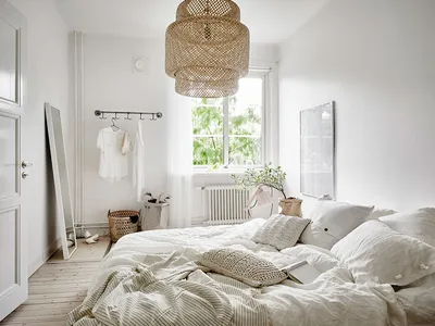 Спальня в скандинавском стиле - фото, советы, идеи