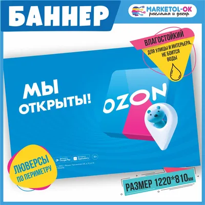 Печать на баннере с люверсами в Киеве ✔️129₴/м²✔️