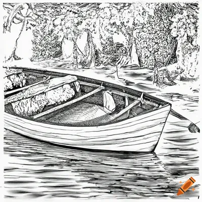 Старая деревянная лодка в реке рядом Стоковое Фото - изображение  насчитывающей земля, настроение: 182741872