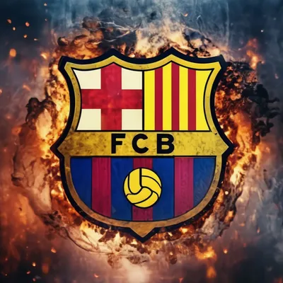 Скачать обои логотип, лого, logo, barca, барселона, barcelona, барса, fcb,  раздел спорт в разрешении 1366x768