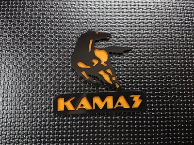 Наклейка на авто Камаз знчок новый логотип лейбл kamaz - купить по выгодным  ценам в интернет-магазине OZON (708989045)
