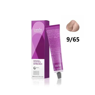 Londa Professional СТОЙКАЯ профессиональная краска для волос 9/65 розовое  дерево, 60 мл - купить с доставкой по выгодным ценам в интернет-магазине  OZON (799576166)