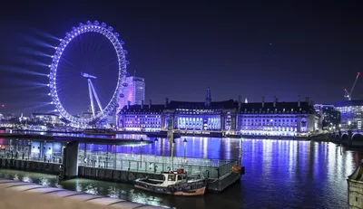 Лондонский глаз — самое высокий аттракцион в Европе - фотоблог