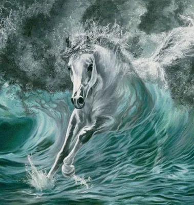 Девушка и лошадь на фоне Каспийского море - YouTube