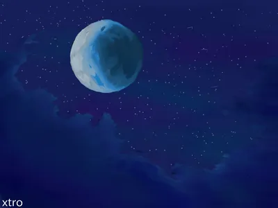 Червивая луна: небо над Петербургом озарило яркое полнолуние в ночь на 8  марта - Новости Mail.ru