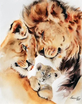 Львиная семья — Artlolyan