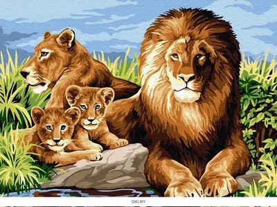 Львиная семья (60 фото) | Объятия животных, Кошачьи, Большие кошки