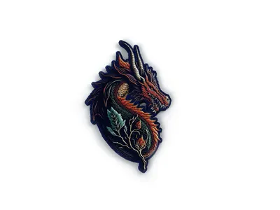 Дракон-символ года, магнит/значок из фетра — KTOTOTAM.ru — игрушечная  мастерская, корпоративные персонажи и сувенирная продукция производство на  заказ