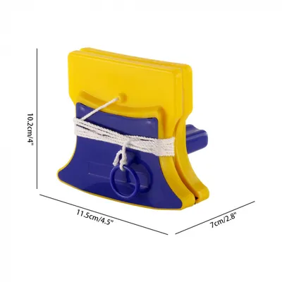 Магнитная щётка для мытья окон с двух сторон, с регулятором толщины 3-22  мм, цвет зелёный 1000665124 купить от 2115 руб. в разделе хозяйственные  товары интернет-магазина, заказать с доставкой по Москве и России