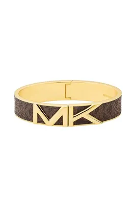 Жесткий серебряный браслет с камнями майкл корс, michael kors ... - 3825  грн, купить на ИЗИ (77986657)