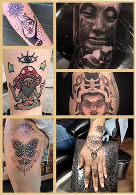 Магические татуировки - значение и эскизя для женщин и мужчин