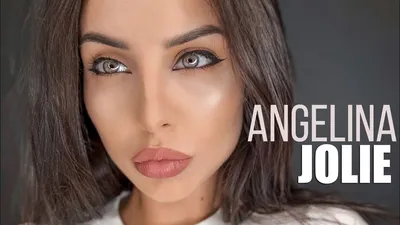 Макияж Анджелины Джоли / Звёздный макияж - YouTube