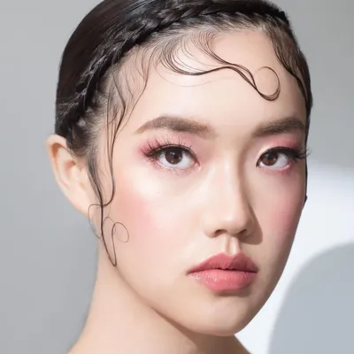 Макияж азиатских глаз с нависшим веком - 28 фото