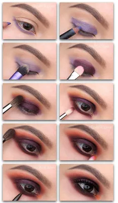 Smokey Eyes For Brunettes | Инструкции по макияжу глаз, Макияж, Макияж для  карих глаз
