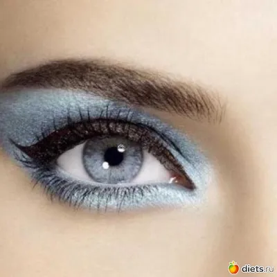 50 Вариантов макияжа для голубых глаз