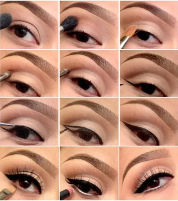 Макияж для карих глаз: 20 видов макияжа с фото.