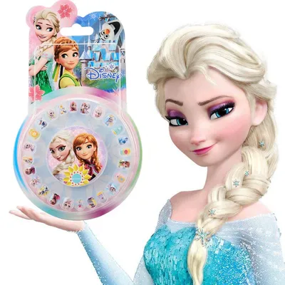 Игрушки «Холодное сердце» Disney, детский макияж, Эльза, Анна, София,  игрушки для девочек, принцессы, диснеевские наклейки для ногтей, аксессуары  для девочек, ювелирные изделия для детей | AliExpress
