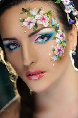 Twitter | Fairy makeup, Flower makeup, Eye makeup