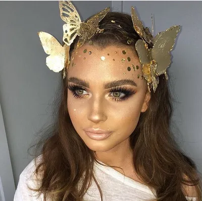 Amazing fairy makeup for Halloween | Макияж феи, Макияж на хэллоуин, Идеи  макияжа