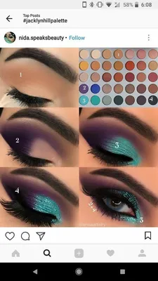 Пошаговый макияж | Lidschatten, Schminkzeug, Make up designs