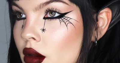 Идеи макияжа на Хеллоуин: пошаговая инструкция, как их повторить | Flacon