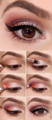 Картинки по запросу красивый макияж для карих глаз | Maquillaje de ojos  ahumados, Maquillaje de ojos básico, Maquillaje ojos dorados