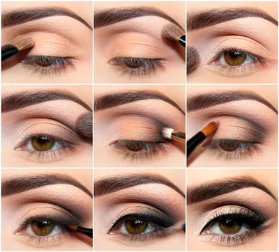 Light Smokey eyes (макияж с минимальным кол-вот средств с применением  кремовых текстур) - Ирина Митрошкина