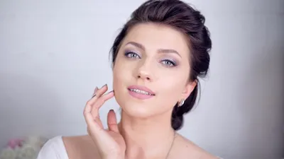 Свадебный макияж для брюнеток - YouTube