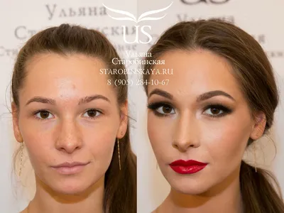 Вечерний макияж в салоне красоты ColBa в Москве