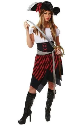 Карнавальный костюм пиратки для девочки своими руками. Дизайн от Батик