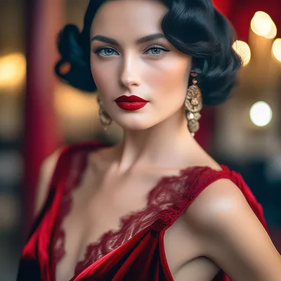 Как сделать макияж под красное платье: правила и советы визажистов