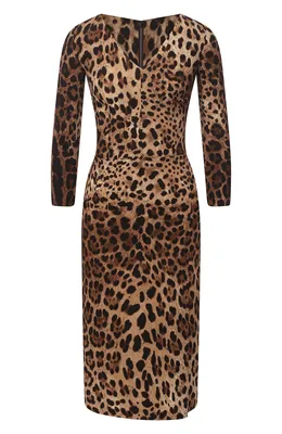 Леопардовое платье | Леопардовое платье, Платья