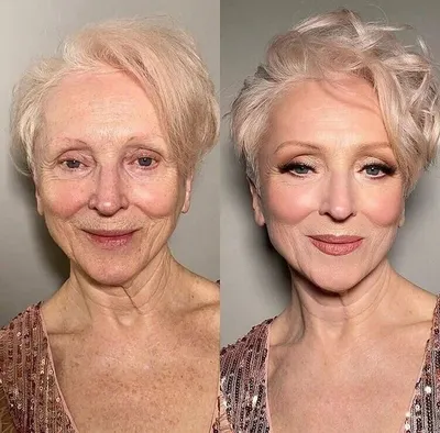 Красота после 50 лет: нюансы макияжа глаз для женщин элегантного возраста —  учимся краситься правильно | О моде с душой | Дзен