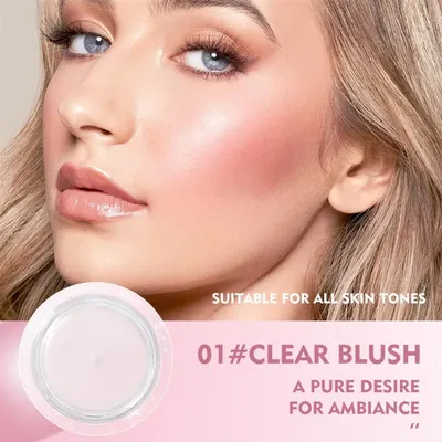 RELOUIS Компактные румяна для лица RELOUIS PRO BLUSH, румяна для макияжа,  универсальный тон