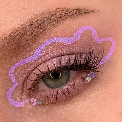 Фиолетовый макияж (ФОТО) - Самые модные и стильные образы - trendymode.ru