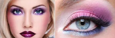 Макияж на выпускной для серо-зеленых и карих глаз: варианты модного макияжа  в фиолетовом цвете, которые подойдут для любого цвета глаз