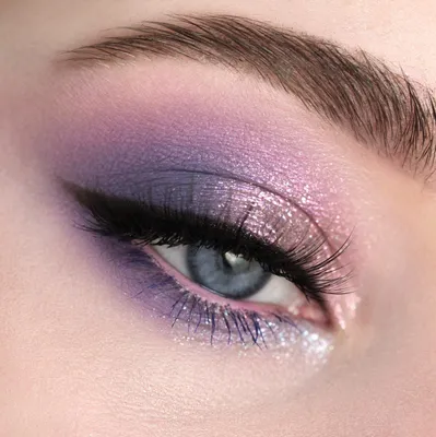 Макияж глаз в фиолетовых тонах: пошаговая технология с фото -  pro.bhub.com.ua