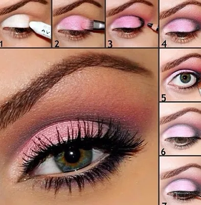 Smoky eyes» макияж, Смоки айс пошаговая инструкция.