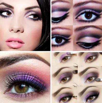 Макияж глаз в фиолетовых тонах — новый модный тренд покоривший Instagram