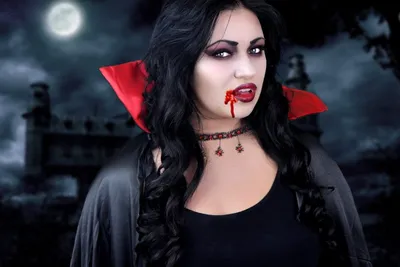 Макияж Вампира на Хэллоуин/Halloween Vampire makeup - YouTube