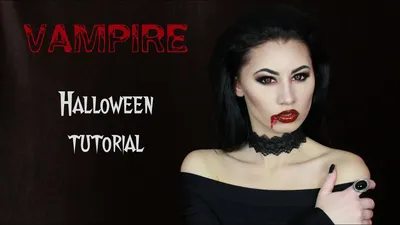 Макияж вампира на Хэллоуин для девушки своими руками: поэтапное выполнение  с фото